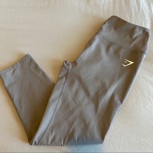 Gymshark Dreamy Cropped Leggings- Taupe